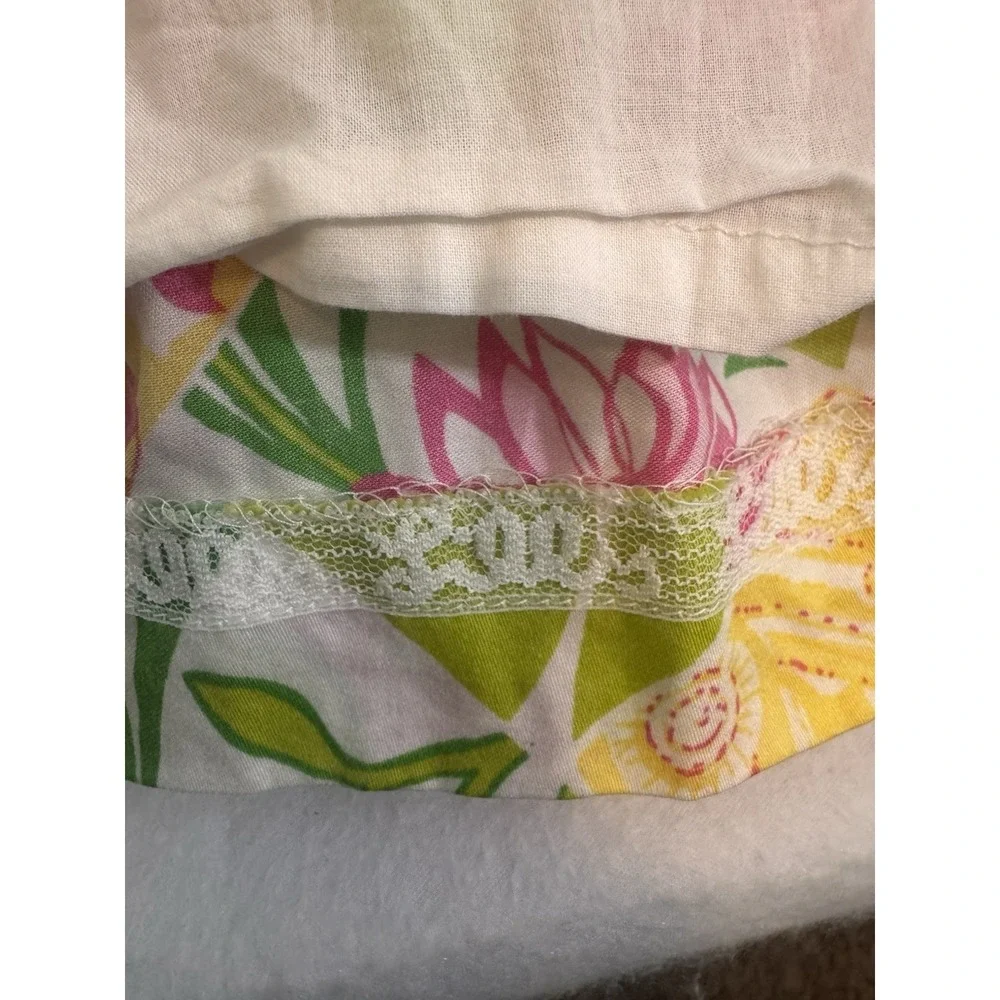 Lilly Pulitzer Romana Floral Lilly Fields Forever Halter Dress Size 12 - Picture 7 of 8